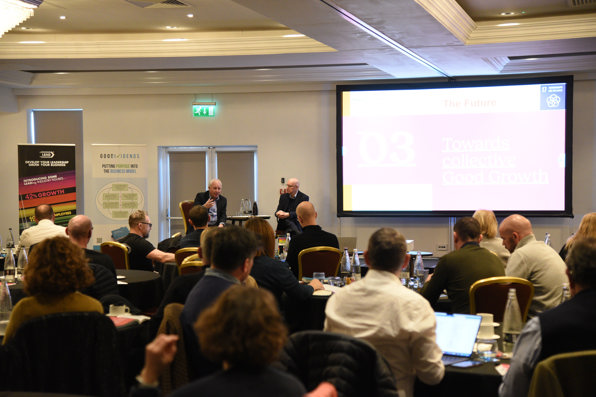 Stewart Barnes and Steve Kempster presenting at the Masterclass