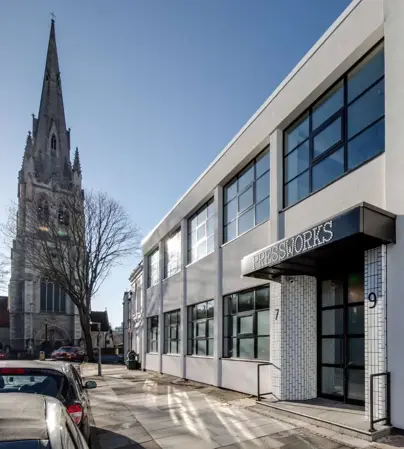 Photo of the exterior of Rappor's office in Cheltenham