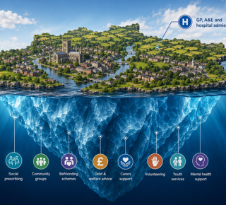 Gloucestershire VCSE Iceberg Analogy