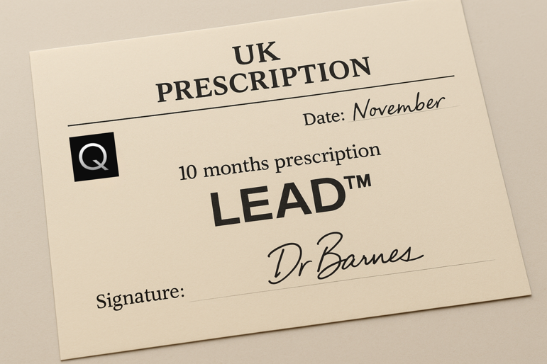 Prescription for LEAD
