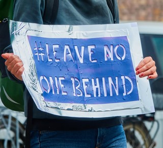 Leave No One Behind Germany Protest