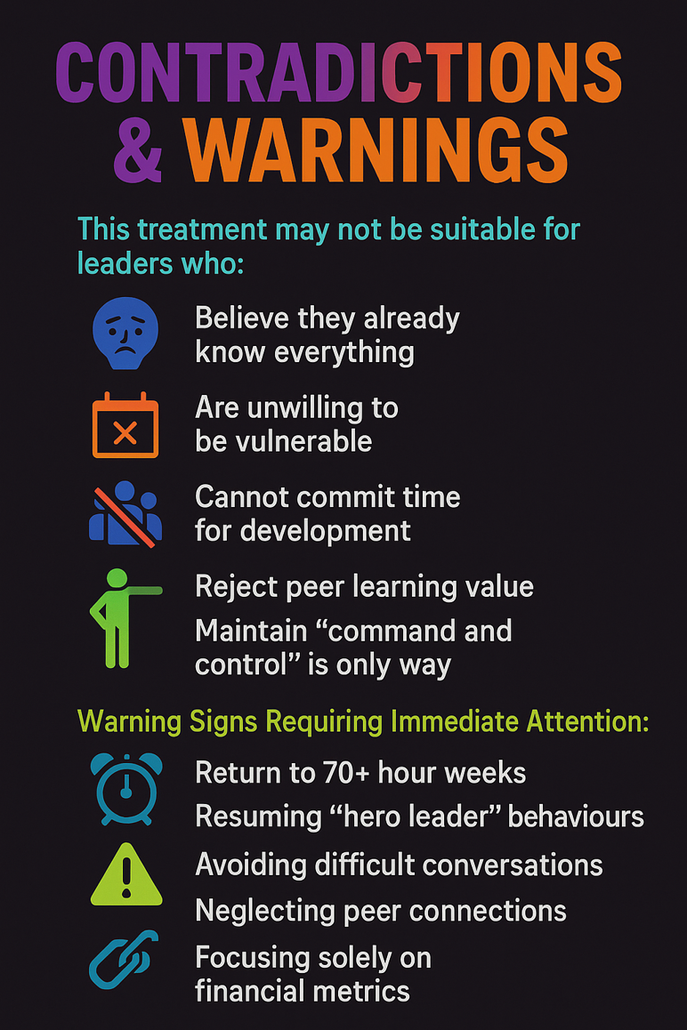 Contradictions and warnings